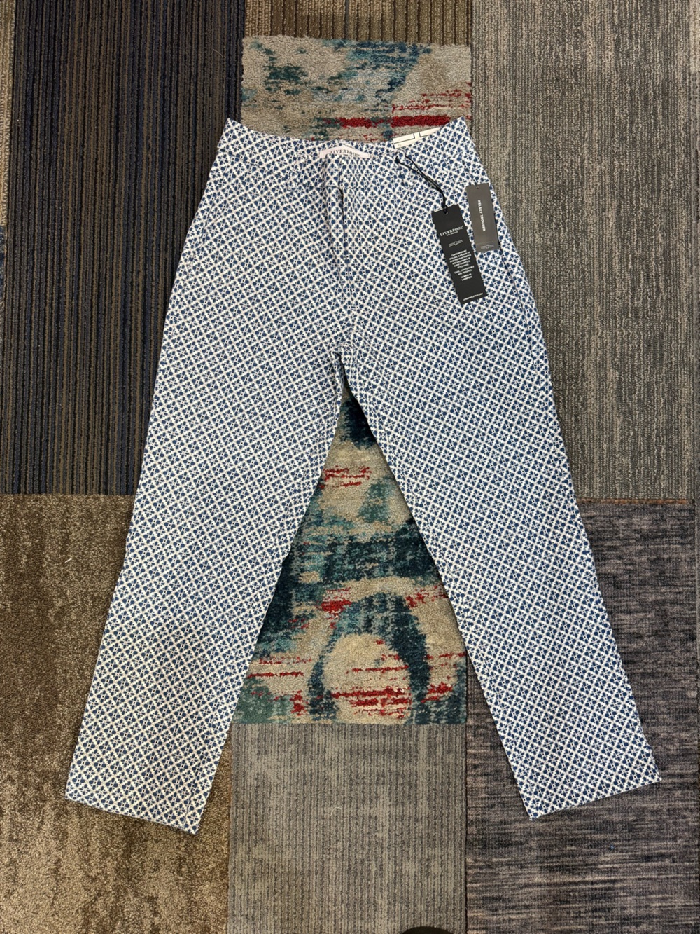 Liverpool - LM5599M42P26 Woman’s Patterned Dress Pants